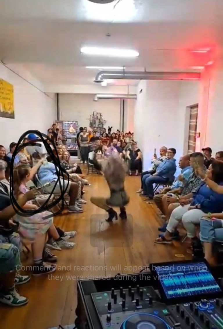Watch: Kids sit front row in sexual drag show at Indy business, giving dollar tips