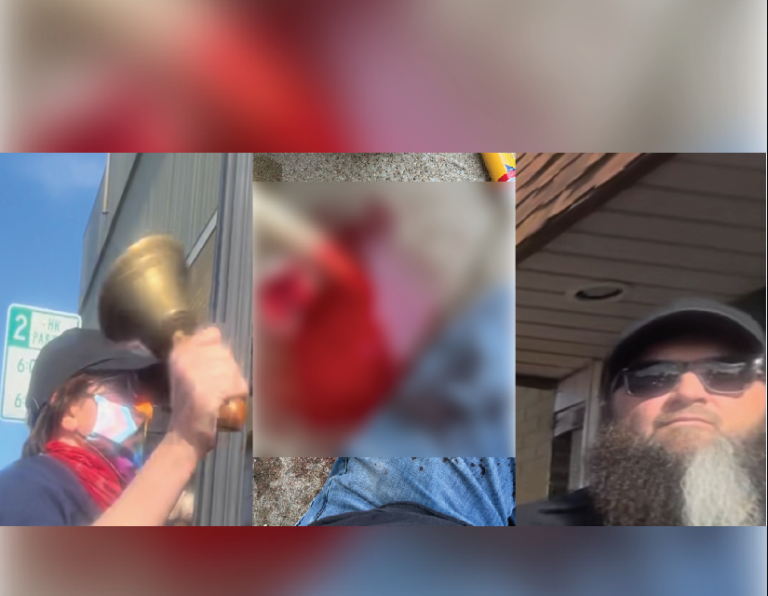 Drag show for kids turns BLOODY as LGBTQ activists attack man outside of show