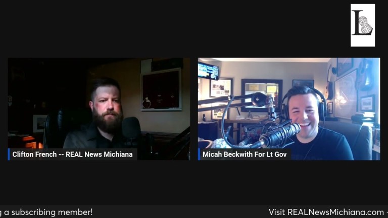 An interview with Micah Beckwith (R), Ind. Lt. Gov. Candidate